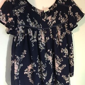 navy blue blouse